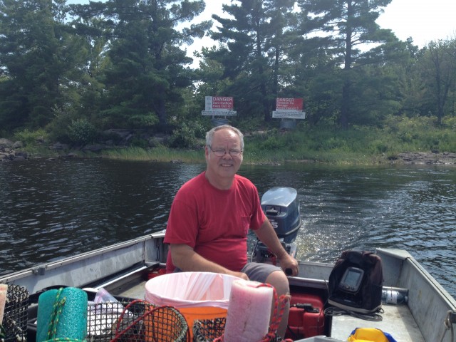 Eric Smith, member of the Arnprior and District Fish and Game Club, has been volunteering his time to the Ottawa River Eel Project since its inception and has dedicated hundreds of hours to helping restore eels in the Ottawa River - Thanks Eric!