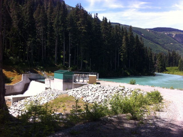 A Run of River Hydro Dam