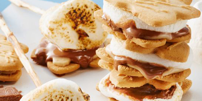 #GreatCanadianCampout Maple Cookie S'mores