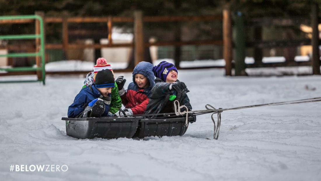 Tobogganing