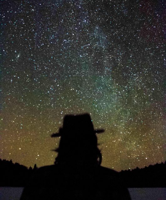 Stars in Algonquin Park