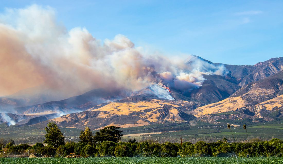 Feux incontrôlés en California