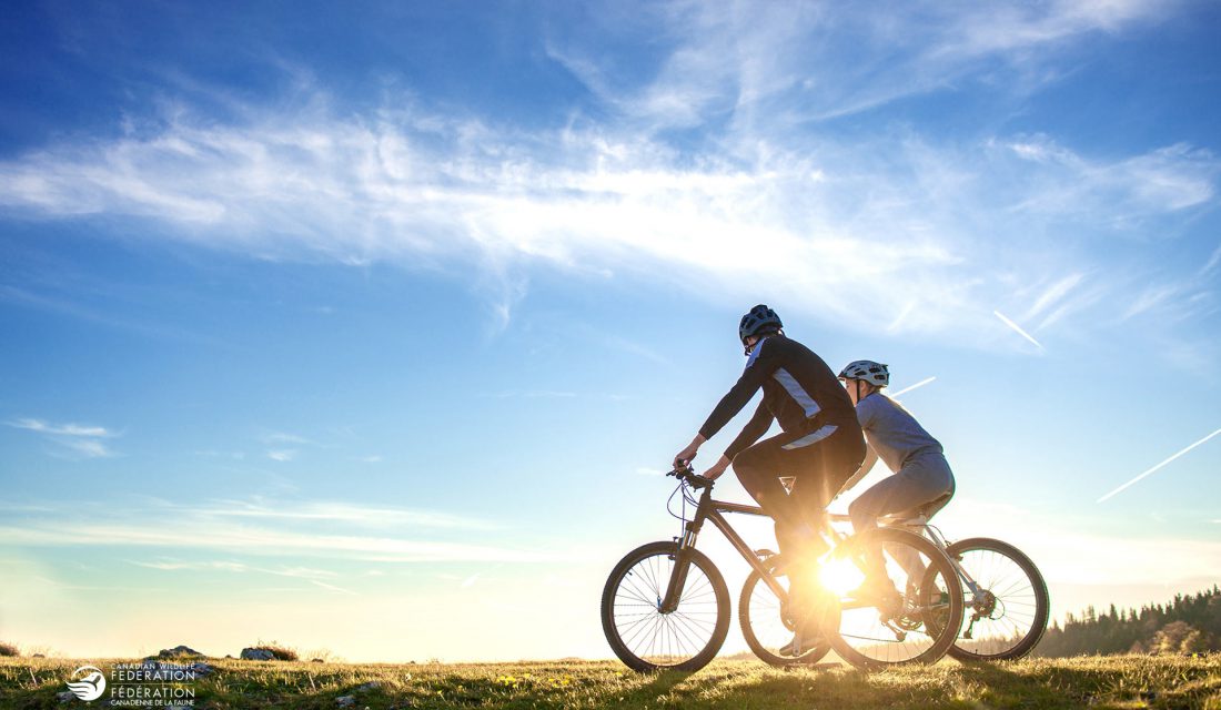 biking sunrise