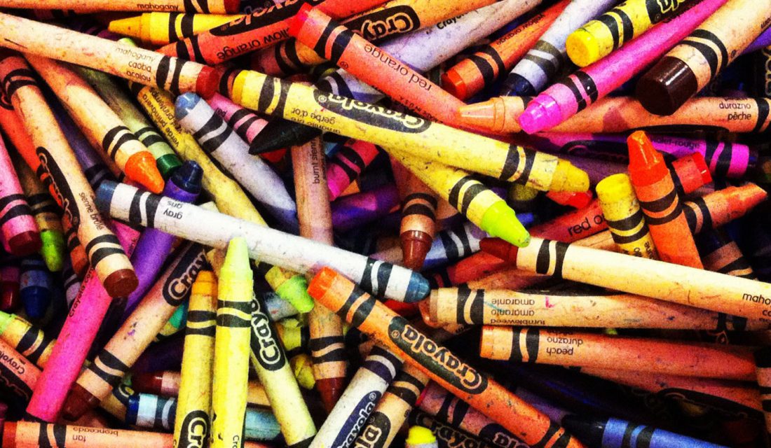 used crayons