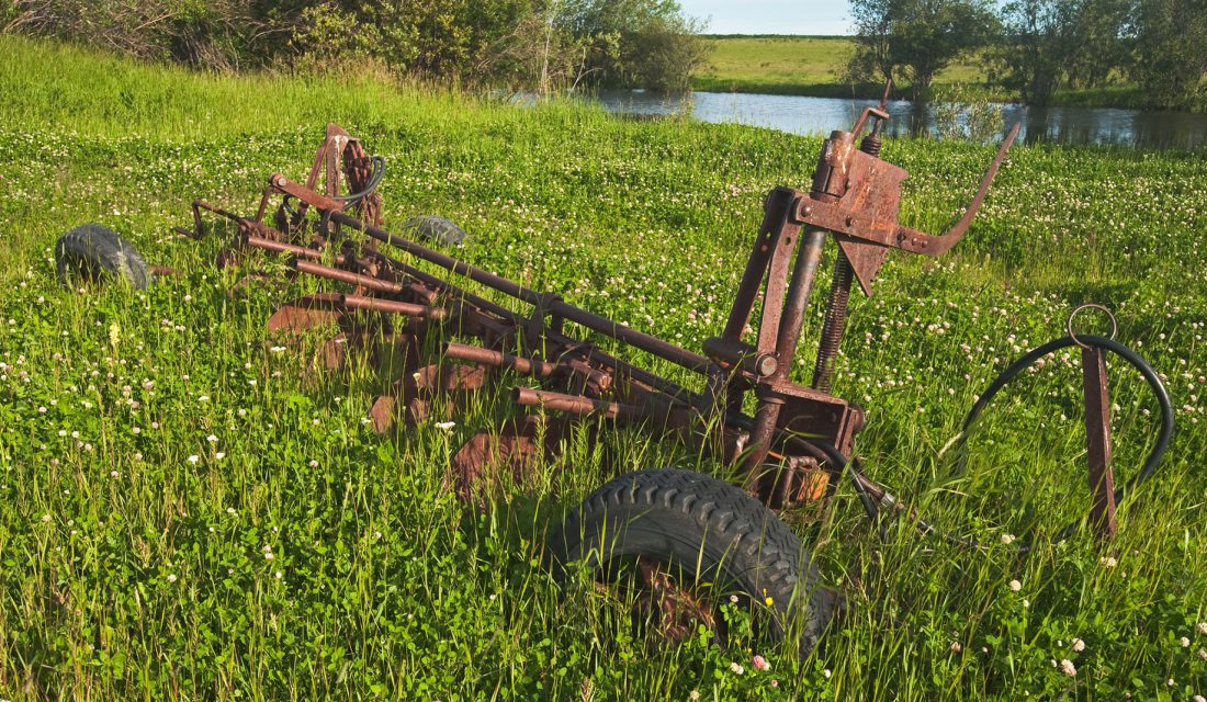 old plow