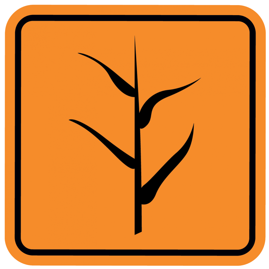 plant danger sign