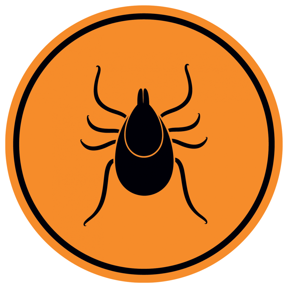 tick danger sign