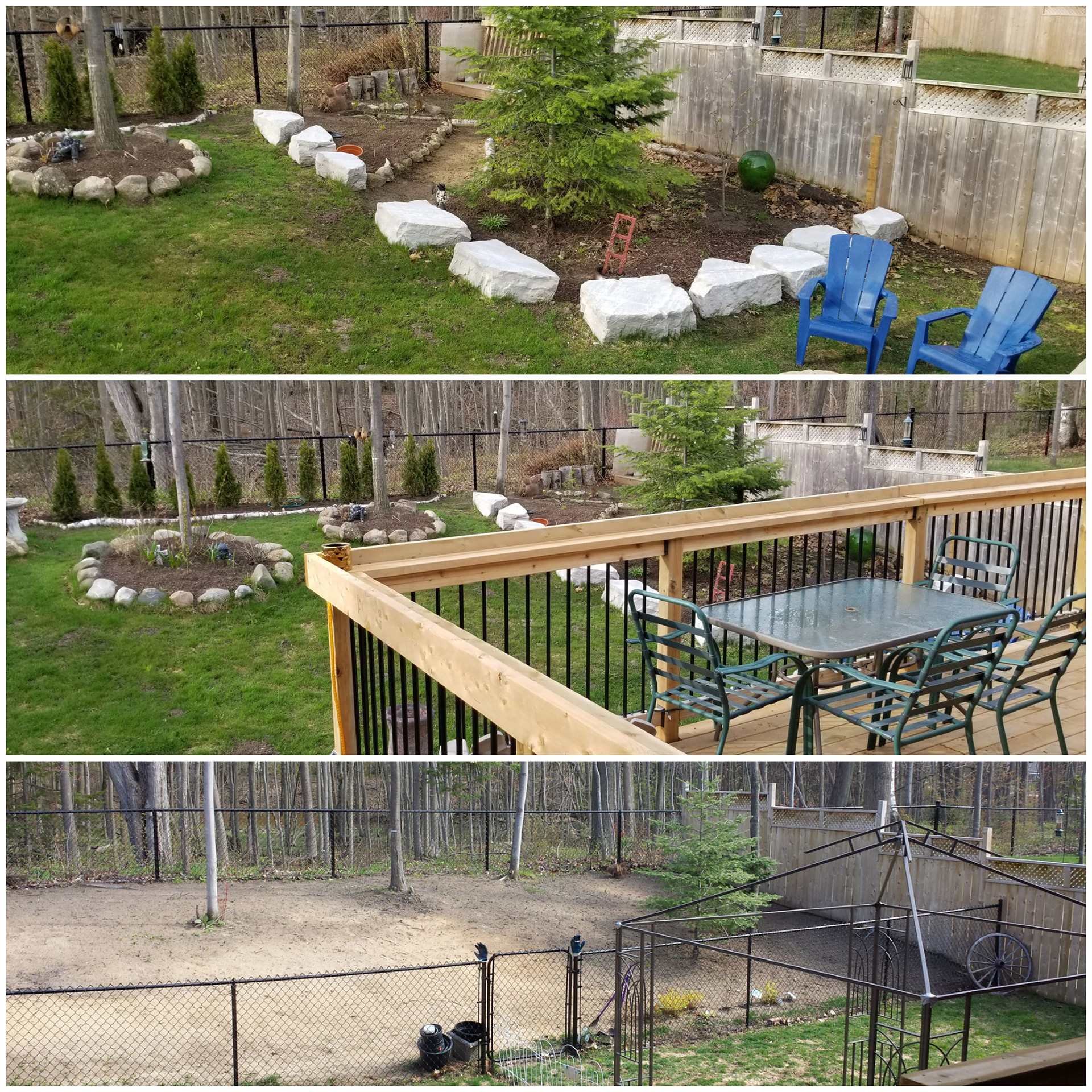 yard transformation