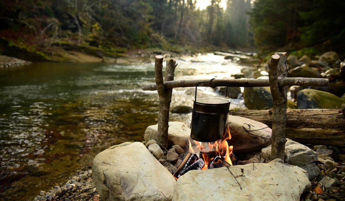 cookout campfire river