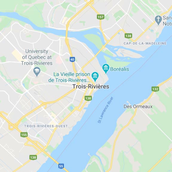 trois rivieres map