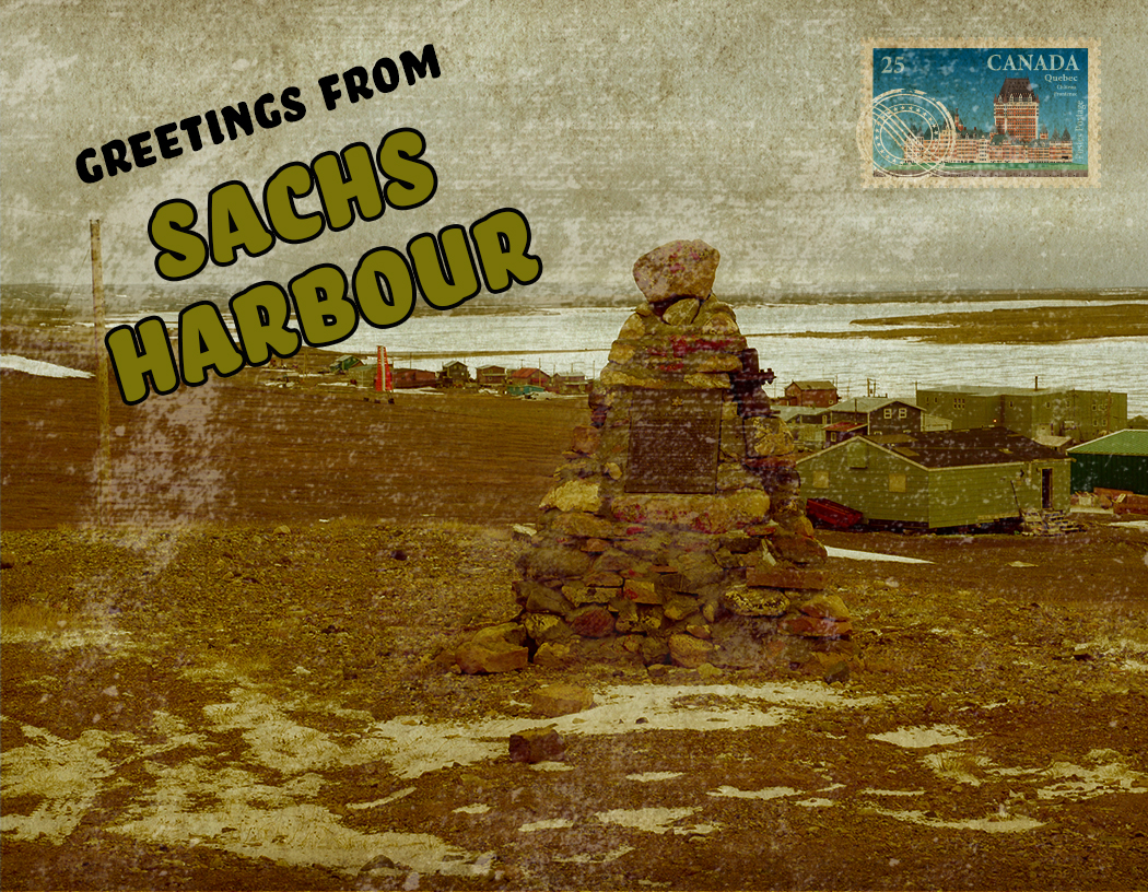 sachs harbour postcard