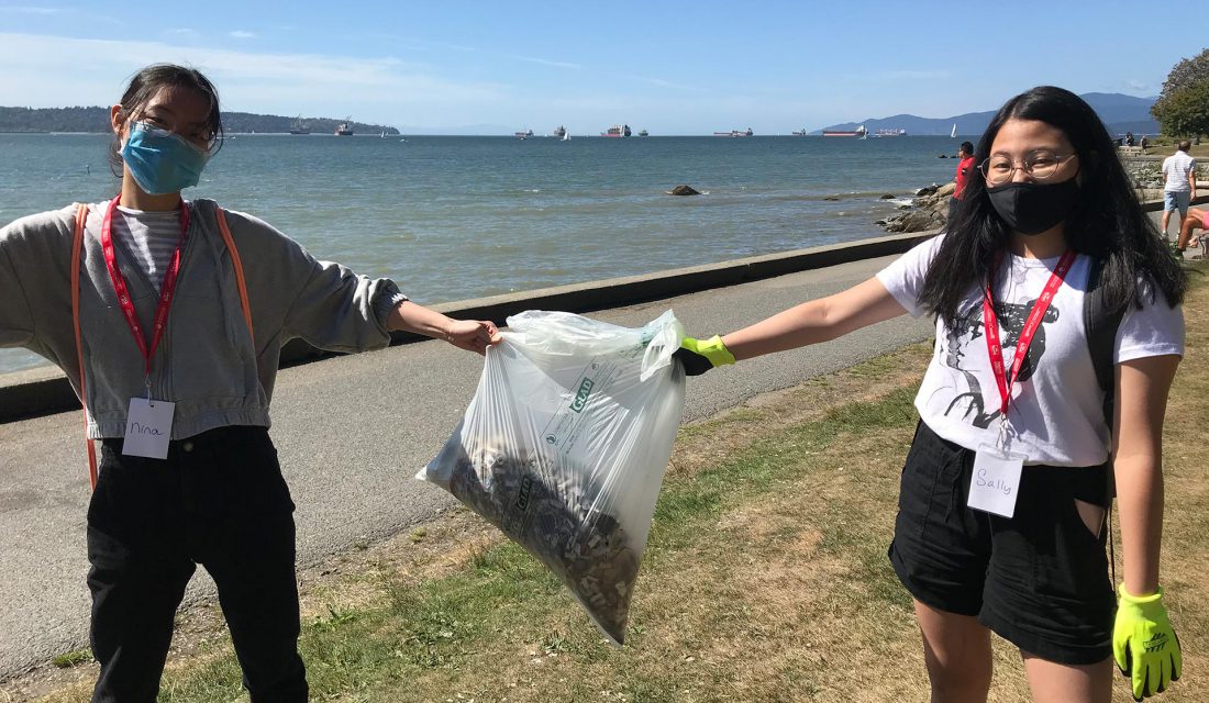 shoreline cleanup